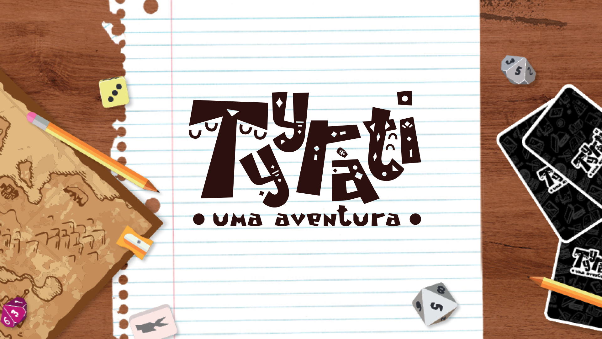 Capa do projeto Tyyràti: uma aventura Capa do projeto Tyyràti: uma aventura