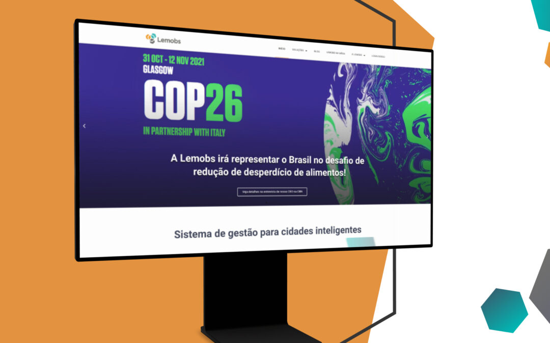 Redesign do site institucional Lemobs