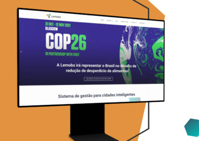 Redesign do site institucional Lemobs
